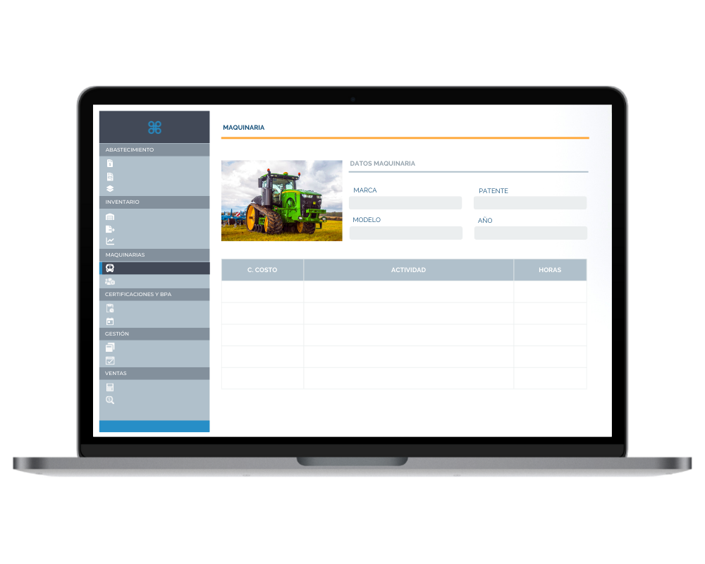 Machinery management